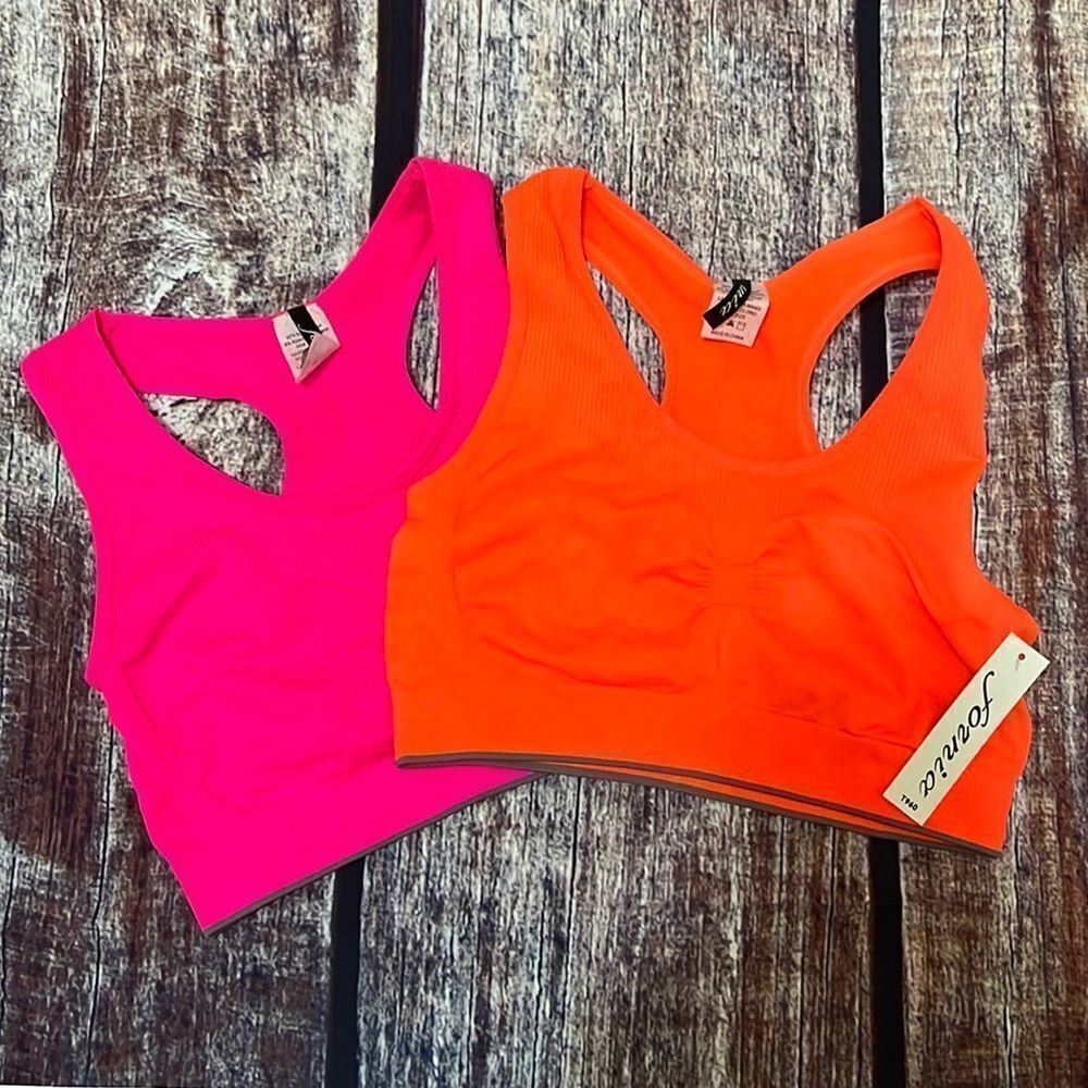 Bundle Of 2 Fornia Neon Sports Bras
